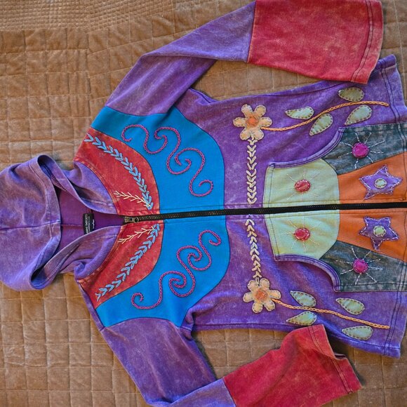 Funky BoHo Hoodie - Picture 2 of 11